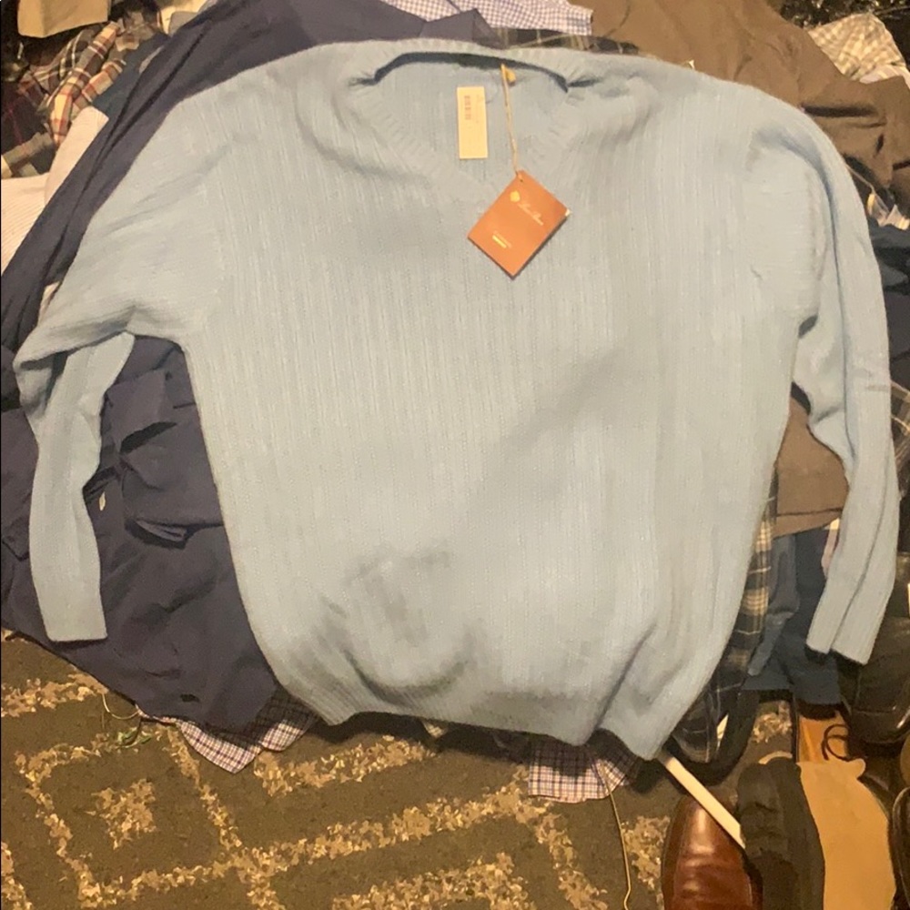 Loro piana cashmere sweater.